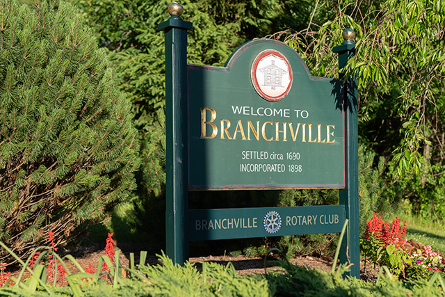 08 branchville nj history sign